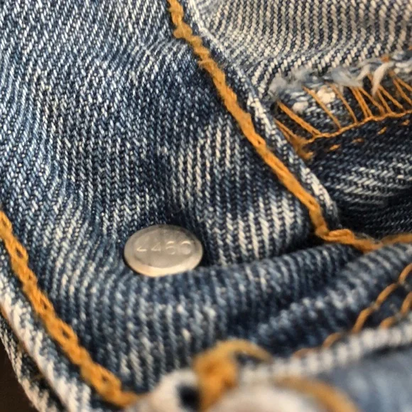 Levi’s 517 Starched Bootcut Denim Jeans 32x34 - Picture 9 of 10